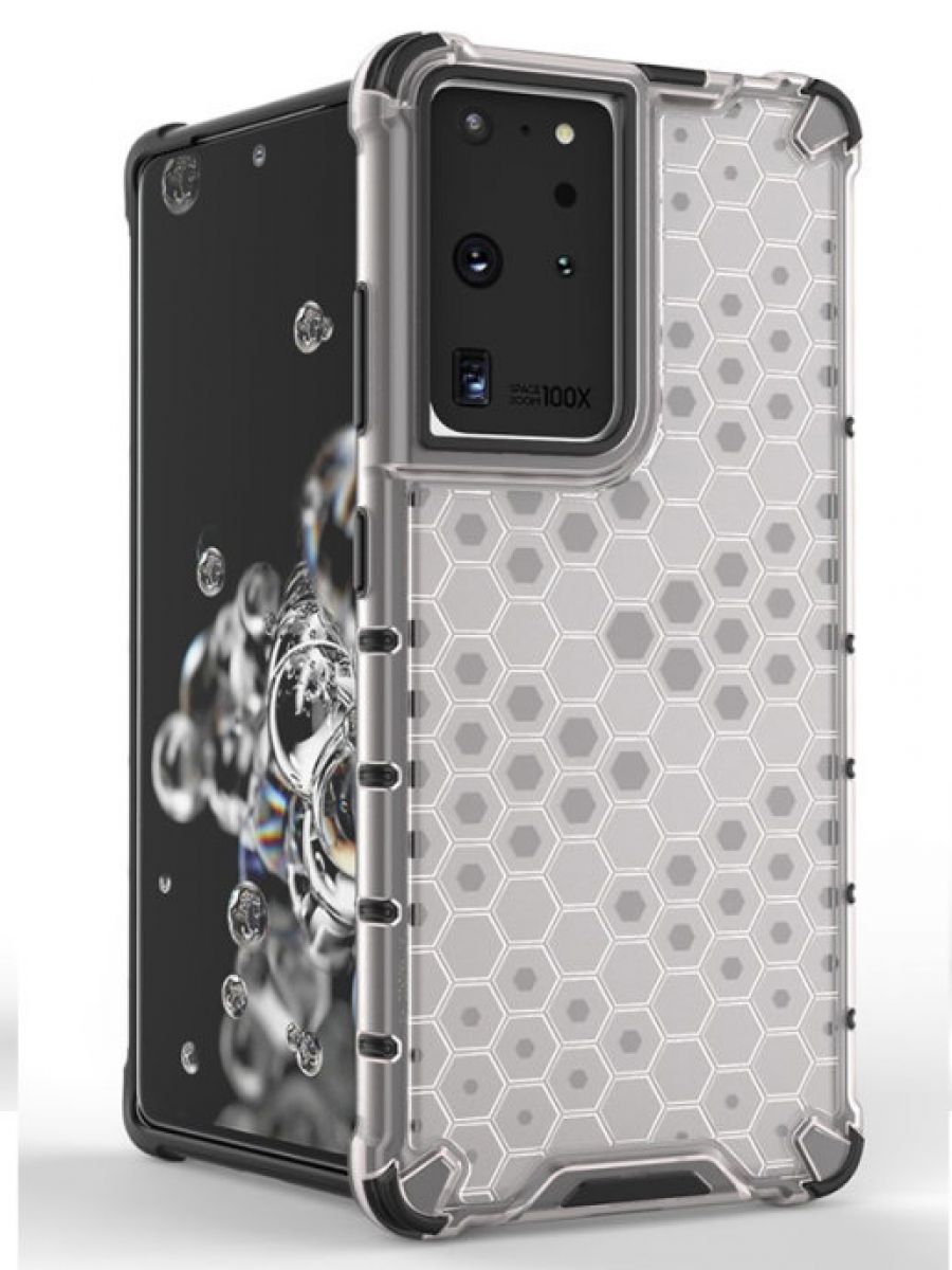 Brodef Combee Противоударный чехол для Samsung Galaxy S21 Ultra прозрачный