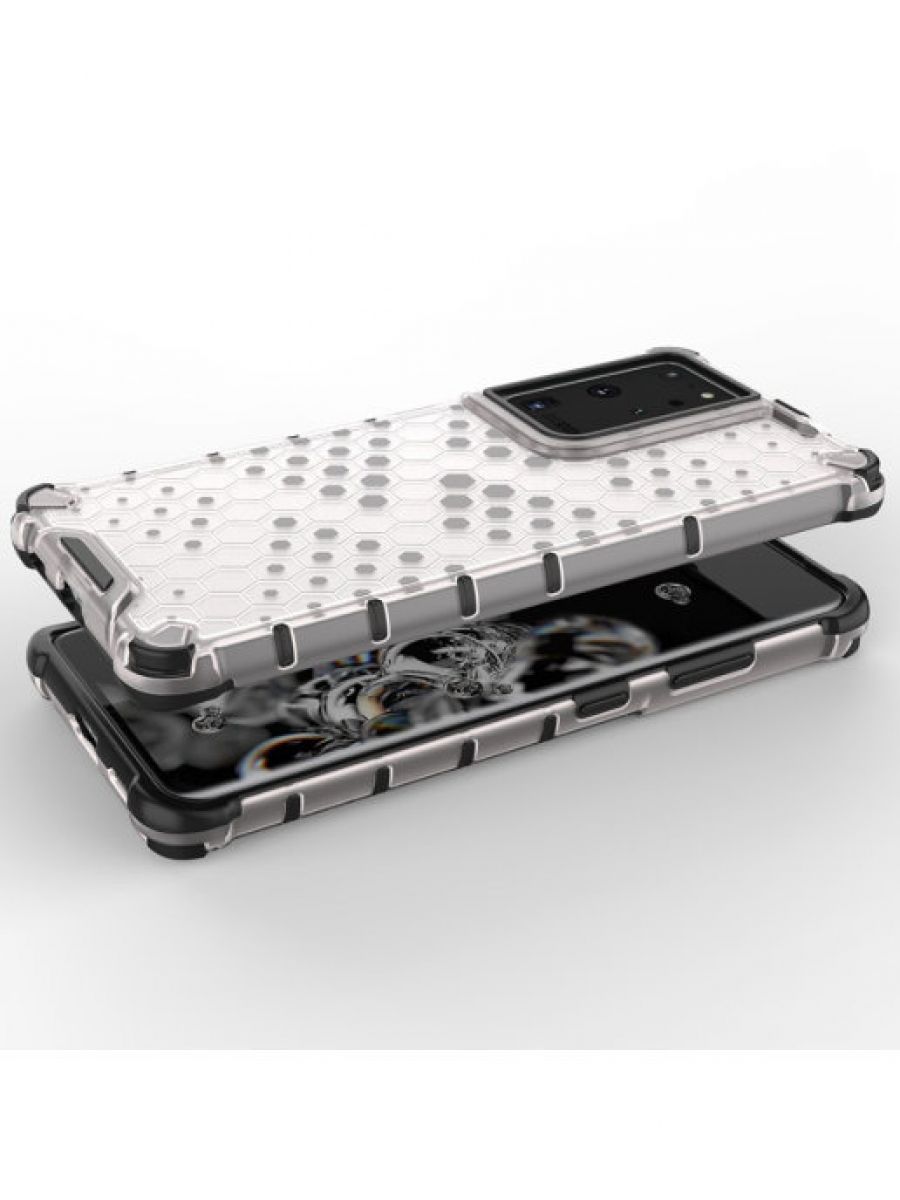 Brodef Combee Противоударный чехол для Samsung Galaxy S21 Ultra прозрачный