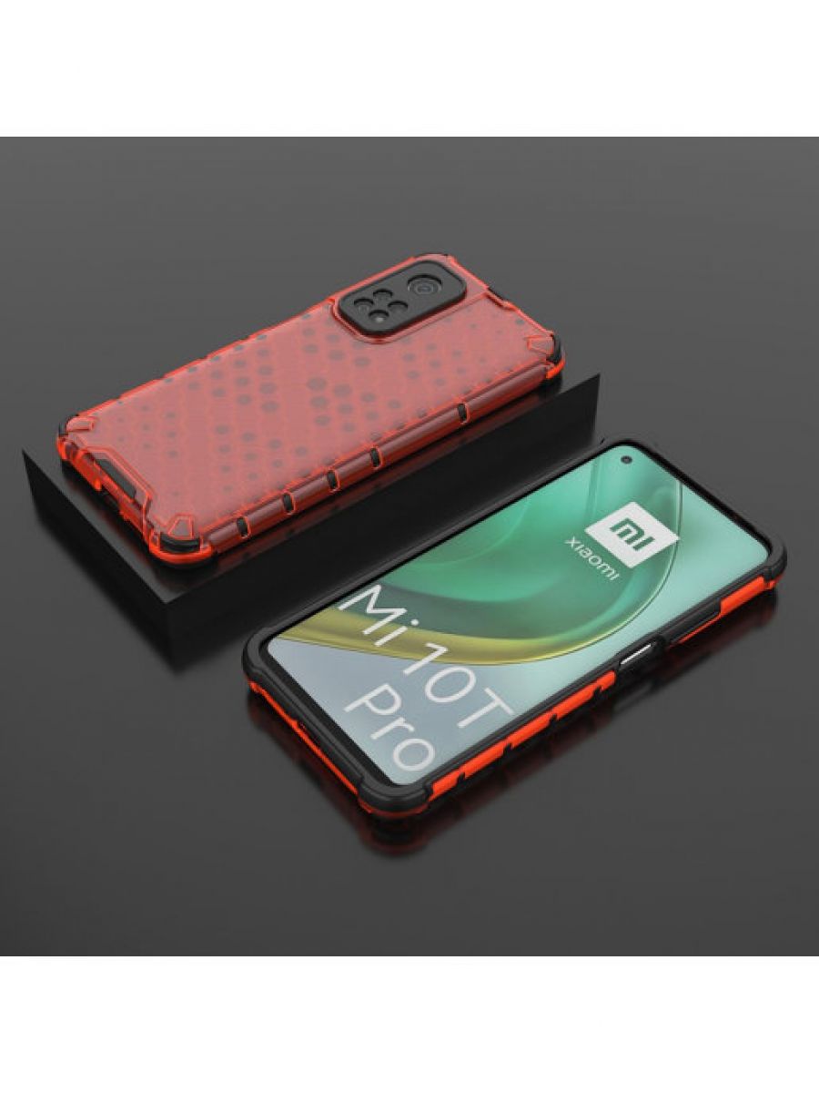 Brodef Combee Противоударный чехол для Xiaomi Mi 10T / 10T PRO красный
