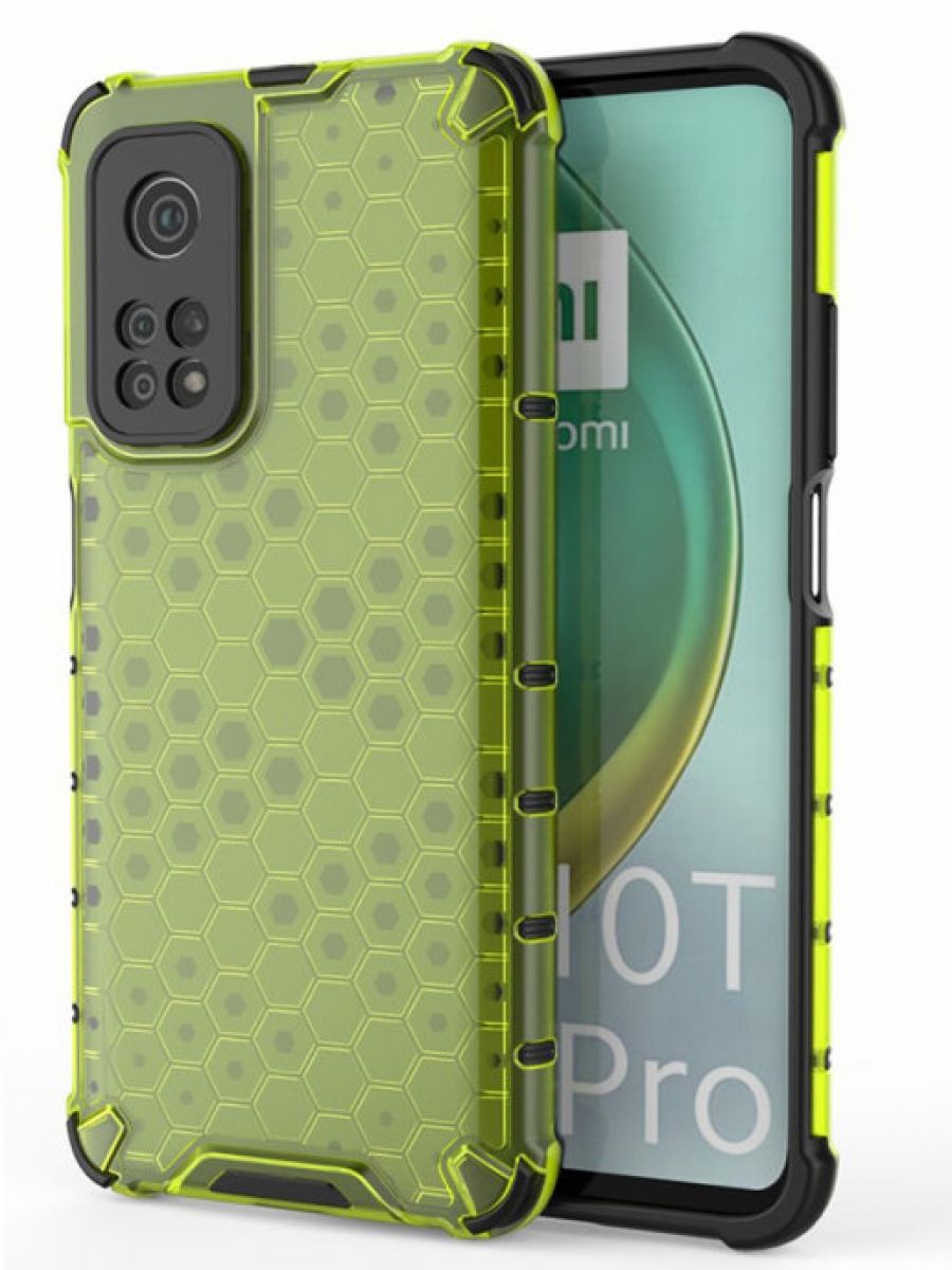 Brodef Combee Противоударный чехол для Xiaomi Mi 10T / 10T PRO зеленый