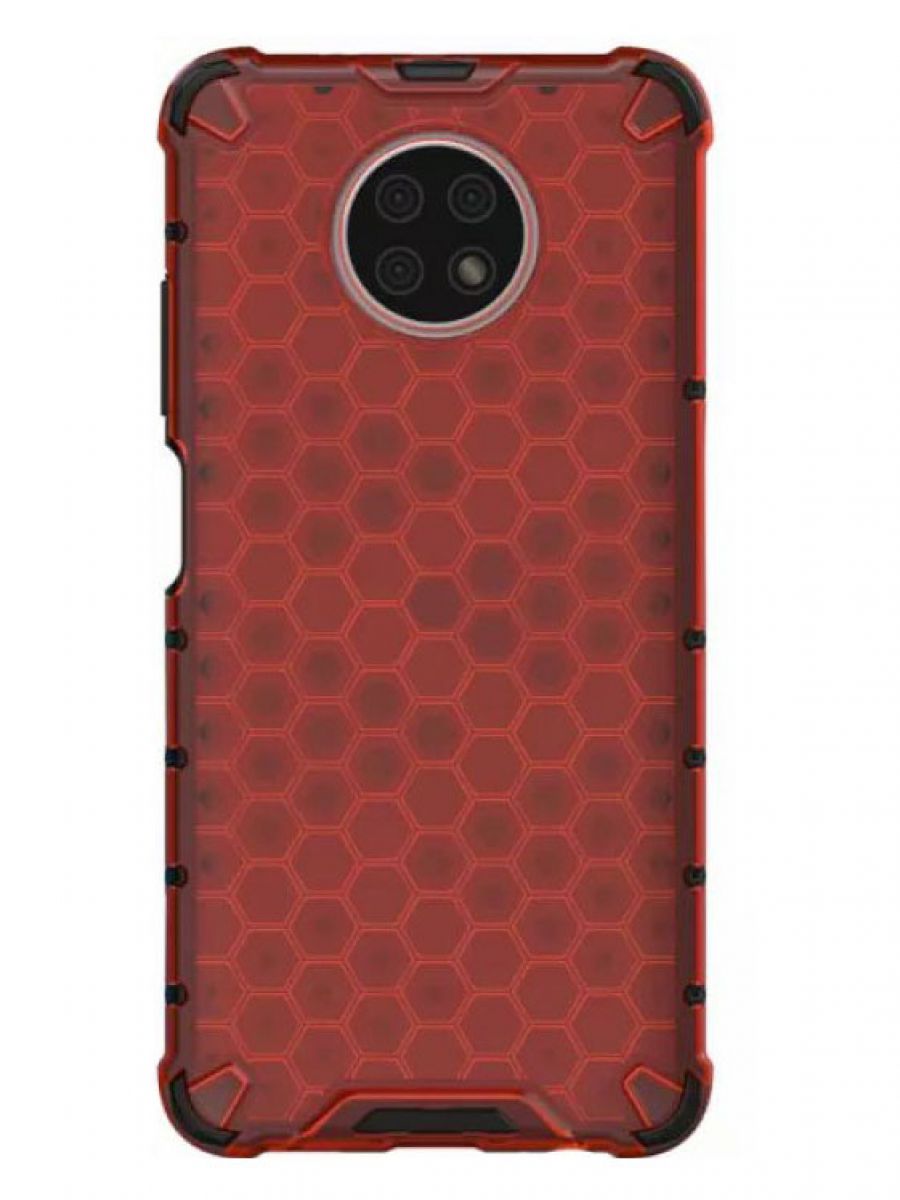 Brodef Combee Противоударный чехол для Xiaomi Redmi Note 9T Красный