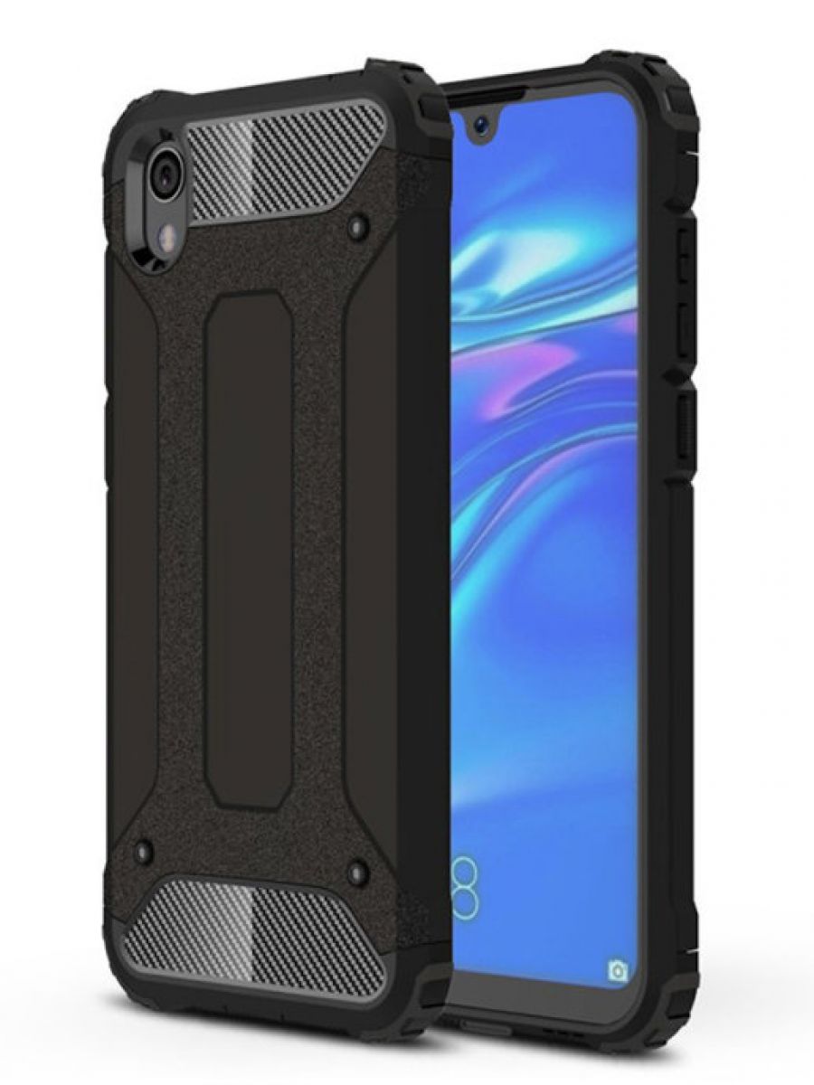 Brodef Delta противоударный чехол для Huawei Y5 (2019) / Honor 8S черный