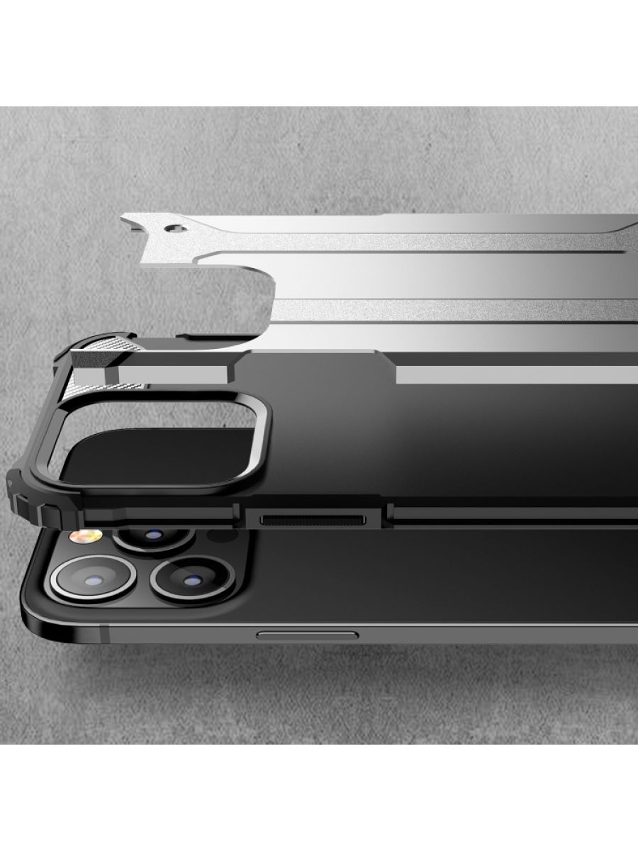 Brodef Delta противоударный чехол для iPhone 13 Pro Черный