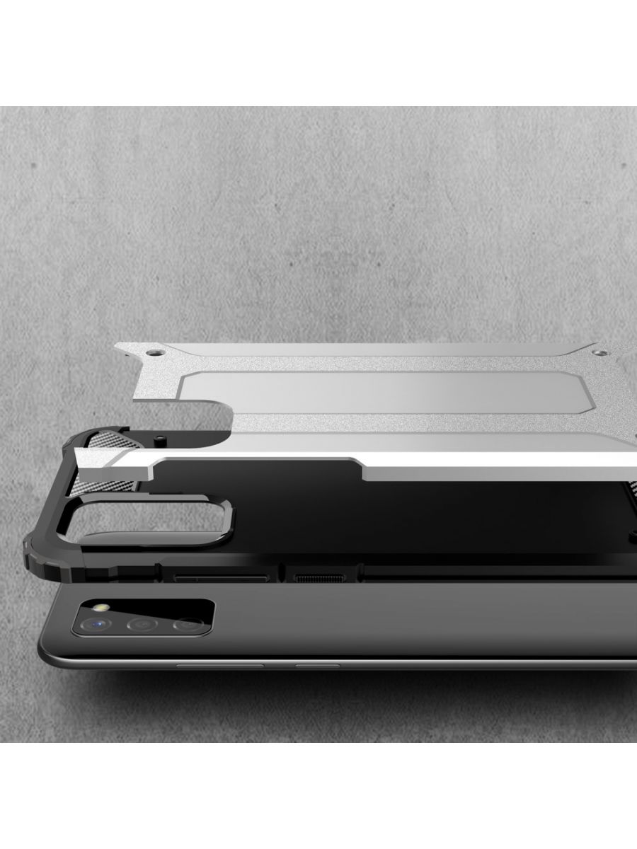 Brodef Delta противоударный чехол для Samsung Galaxy A02S Черный