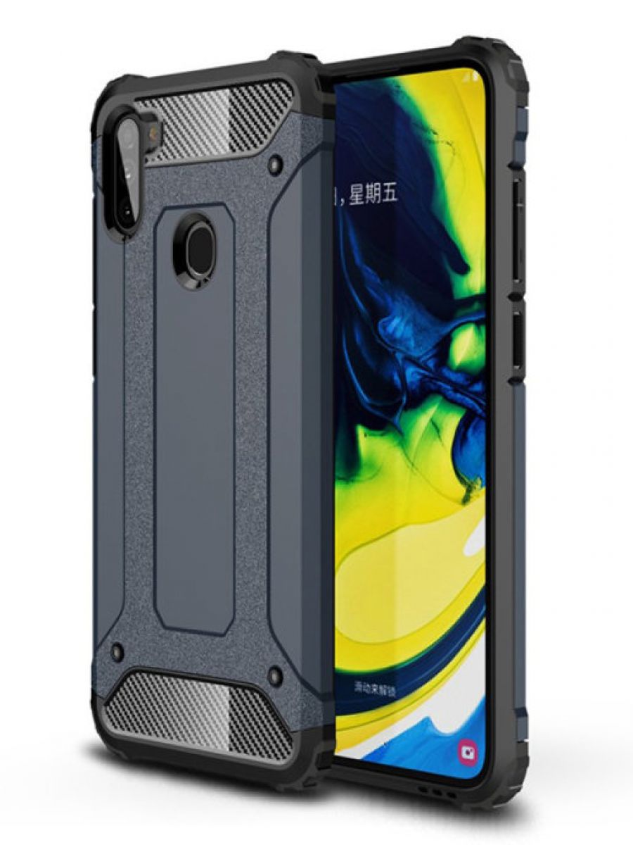 Brodef Delta противоударный чехол для Samsung Galaxy A11 / M11 синий