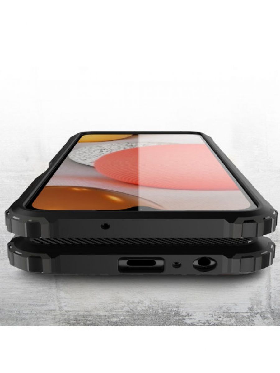Brodef Delta противоударный чехол для Samsung Galaxy A12 черный