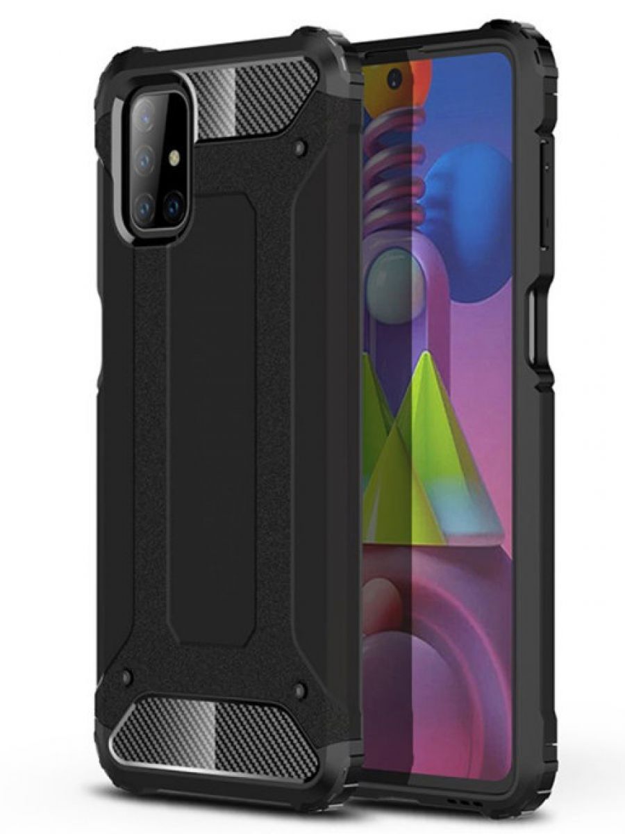 Brodef Delta противоударный чехол для Samsung Galaxy M31S черный