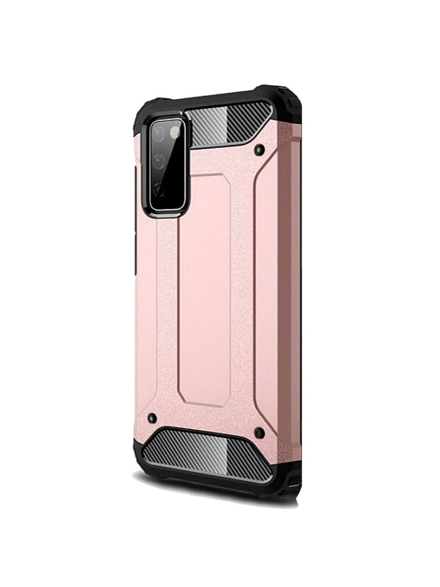 Brodef Delta противоударный чехол для Samsung Galaxy S20 FE розовый