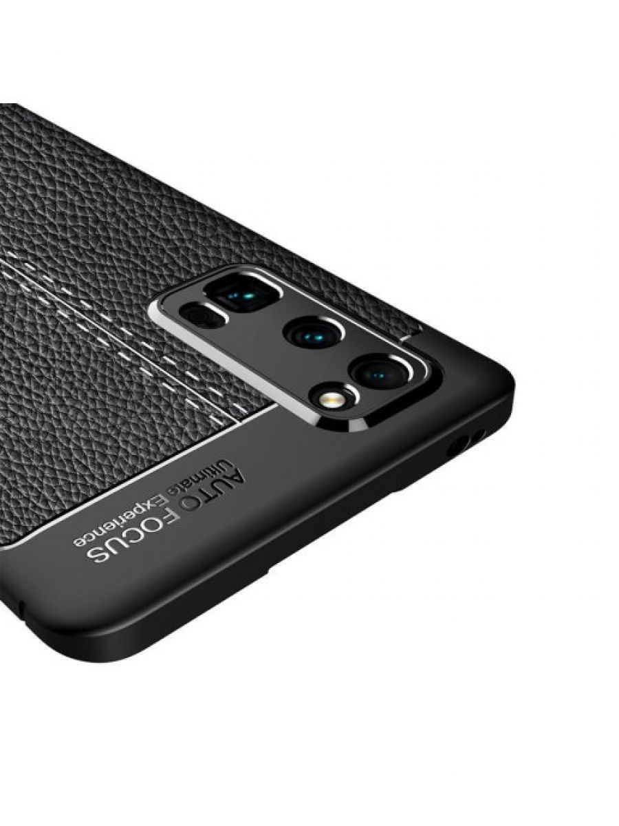 Brodef Fibre силиконовый чехол для Huawei Honor 30 Pro черный