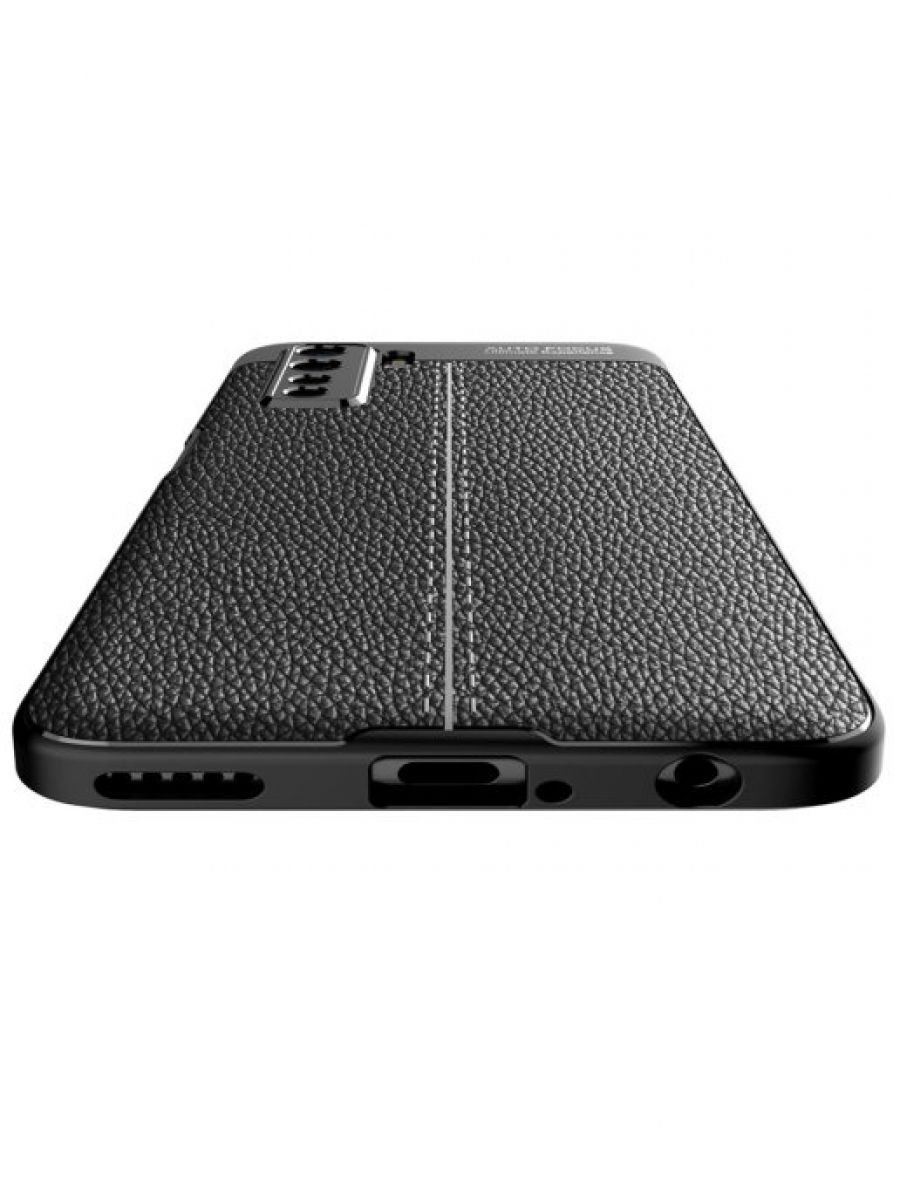 Brodef Fibre силиконовый чехол для Huawei Honor 30S Черный