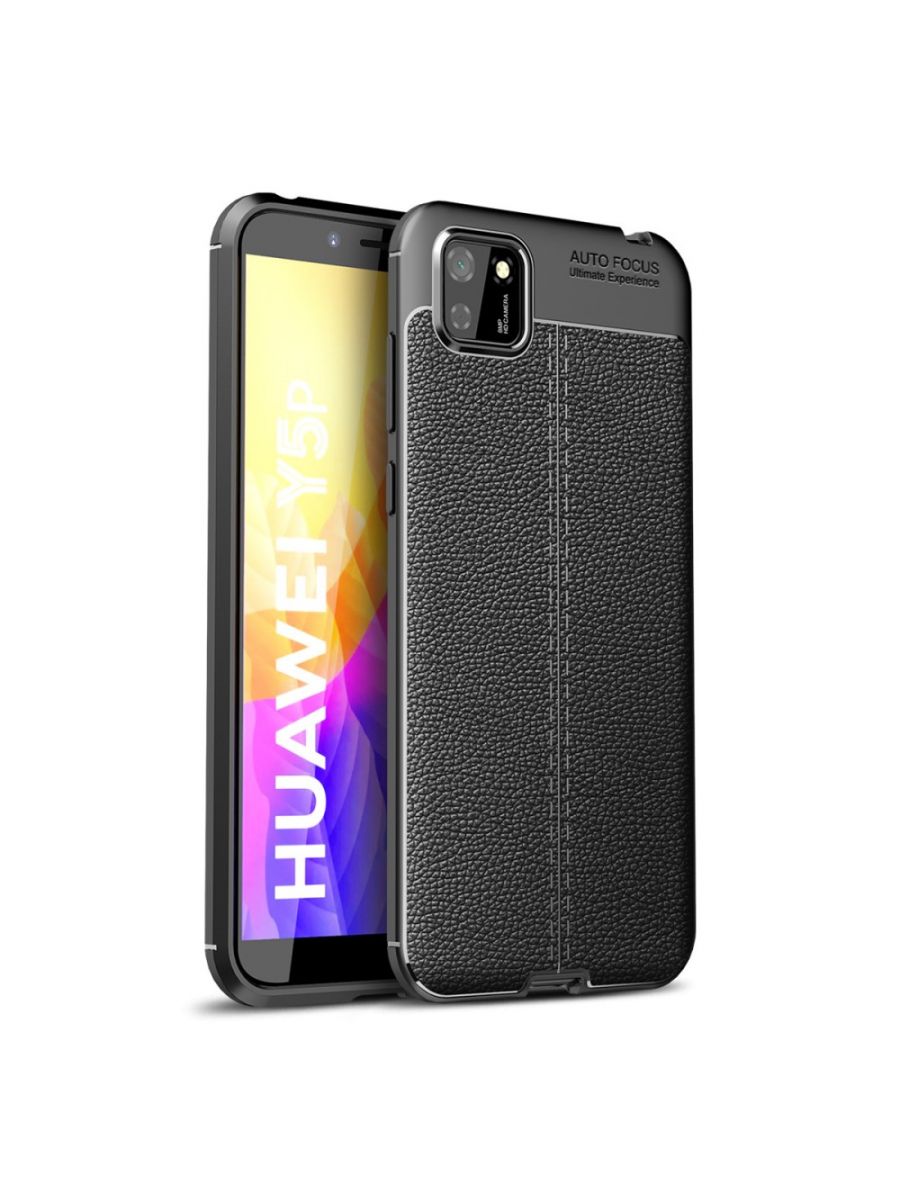 Brodef Fibre силиконовый чехол для Huawei Y5p / Honor 9S Черный