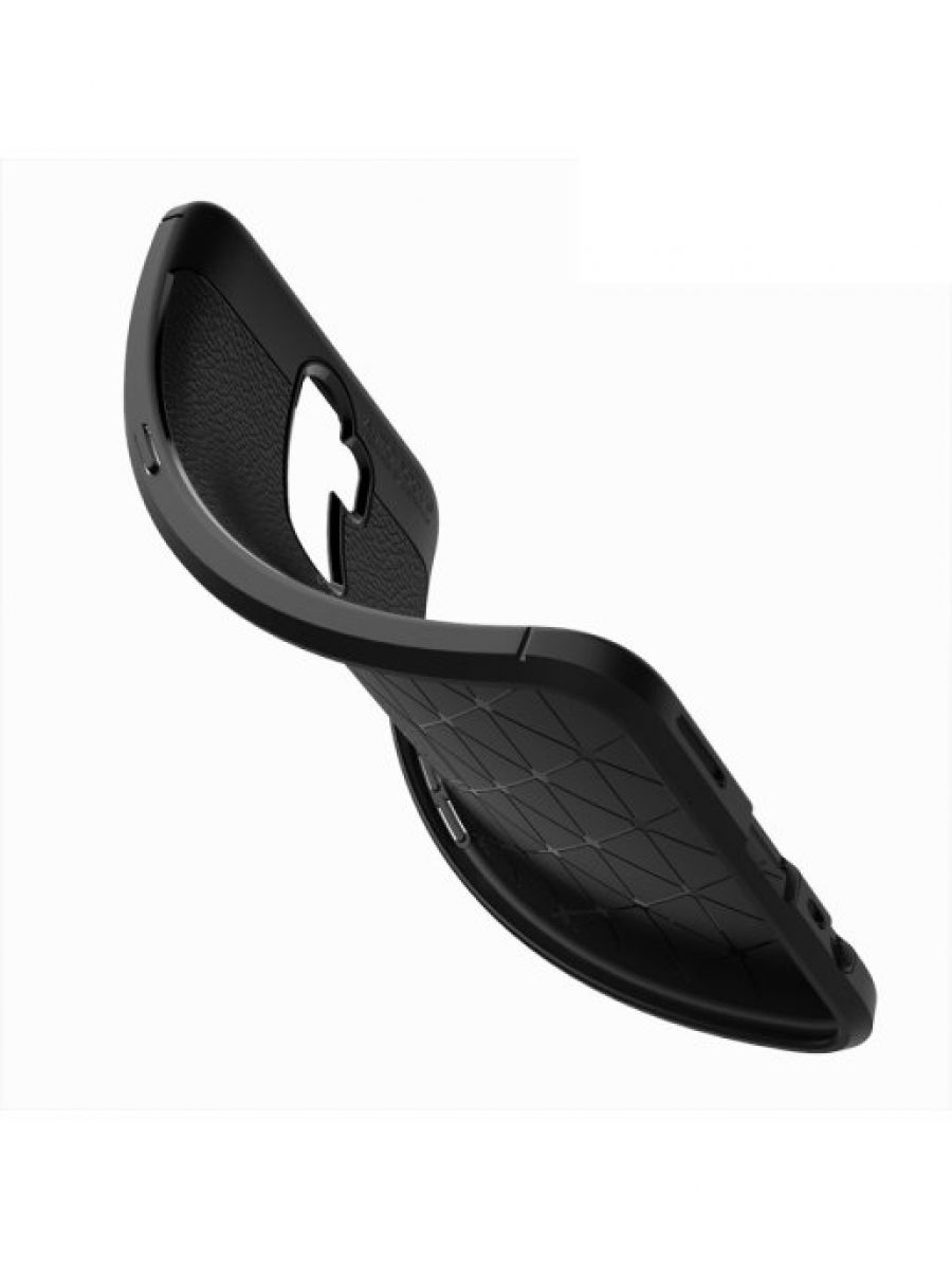 Brodef Fibre силиконовый чехол для Oppo A5 2020 / Oppo A9 2020 черный