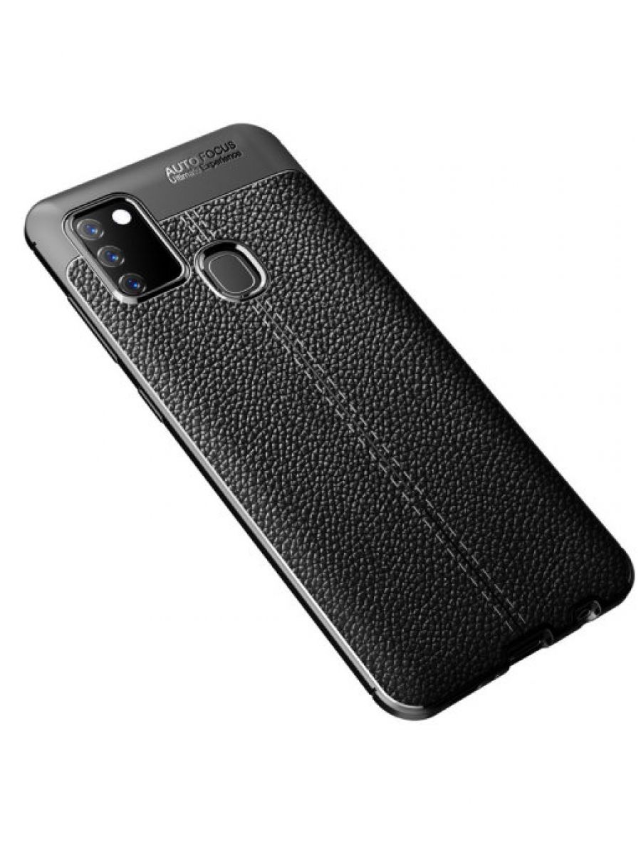 Brodef Fibre силиконовый чехол для Samsung Galaxy A21s черный