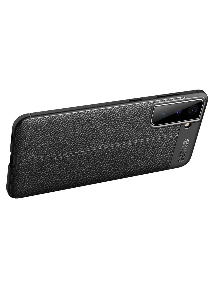 Brodef Fibre силиконовый чехол для Samsung Galaxy S21 Plus / S21+ Черный