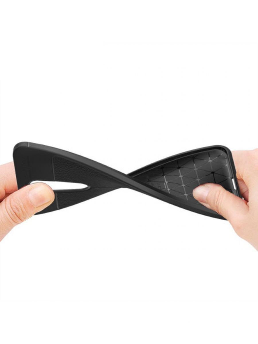 Brodef Fibre силиконовый чехол для Xiaomi Redmi 8 черный