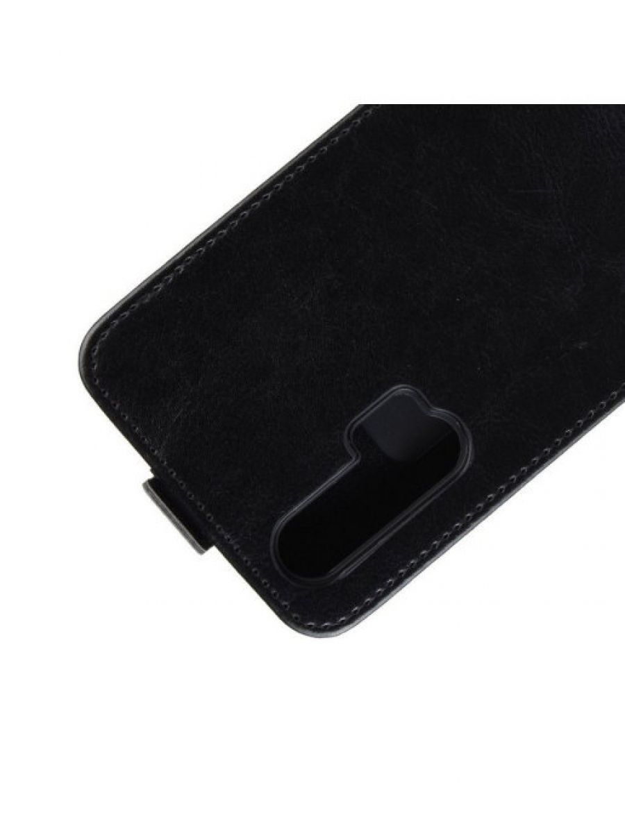 Brodef Flip вертикальный эко кожаный чехол книжка Huawei Honor 20 Pro Черный