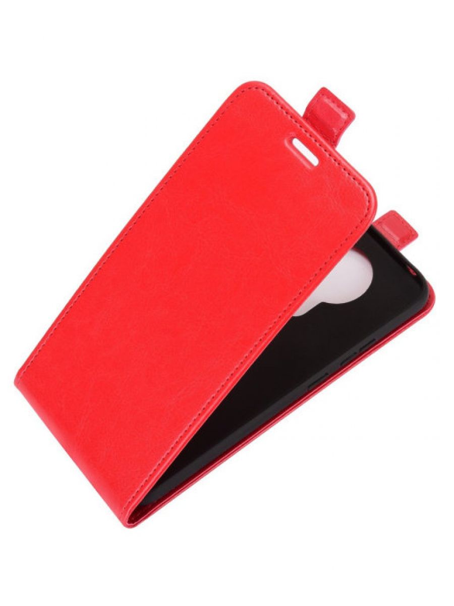 Brodef Flip вертикальный эко кожаный чехол книжка Nokia 3.4 красный