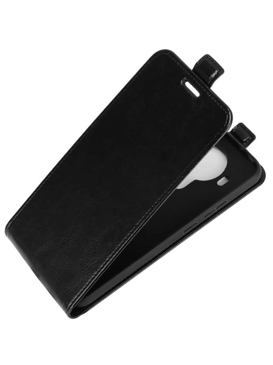 Brodef Flip вертикальный эко кожаный чехол книжка Nokia 5.4 Черный
