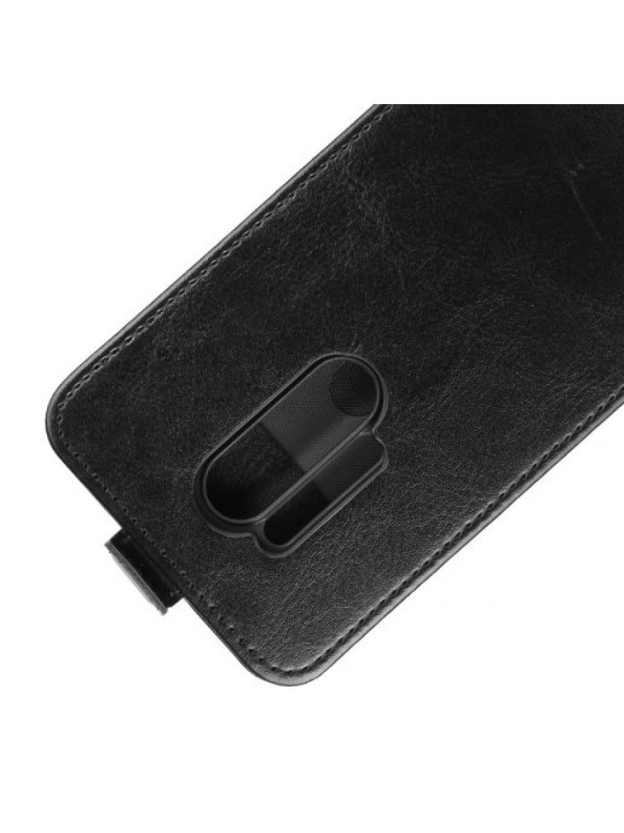 Brodef Flip вертикальный эко кожаный чехол книжка OnePlus 8 Pro черный