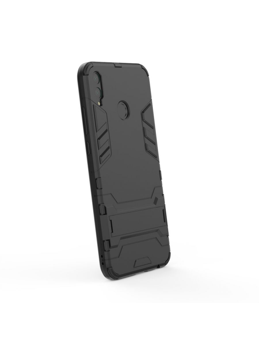 Brodef IRON Противоударный с подставкой чехол для Huawei Honor 8X Черный