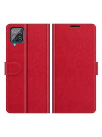 Retro Чехол книжка для Samsung Galaxy A22 Красный