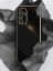 6D Силиконовый чехол бампер с защитой камеры на Samsung Galaxy A14 Черный