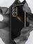 6D Силиконовый чехол бампер с защитой камеры на Samsung Galaxy A71 Черный