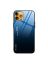 Brodef Gradation стеклянный чехол для iPhone 13 Pro Max Синий