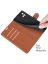 Brodef Wallet Чехол книжка кошелек для Vivo Y21 коричневый