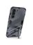 Brodef Punk Противоударный с подставкой чехол для Samsung Galaxy S22 Серый