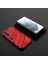 Brodef Punk Противоударный с подставкой чехол для Samsung Galaxy S22 красный