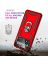 ArmaRing чехол с кольцом подставкой и автодержателем для Xiaomi Poco X4 Pro 5G красный