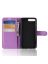 Brodef Wallet Чехол книжка кошелек для Huawei Honor 7A Pro / Huawei Y6 2018 фиолетовый
