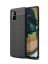 Brodef Fibre силиконовый чехол для Samsung Galaxy A71 черный