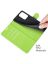 Brodef Wallet Чехол книжка кошелек для Xiaomi Redmi Note 10 зеленый