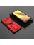Brodef SONIC Противоударный с подставкой чехол для Xiaomi Poco X3 NFC Красный