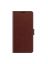 Brodef Retro вертикальный эко кожаный чехол книжка Realme C21Y Коричневый