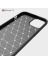 Brodef Carbon Силиконовый чехол для iPhone 13 Черный