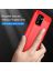 Brodef Carbon Силиконовый чехол для Samsung Galaxy A03 Красный