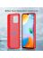 Brodef Carbon Силиконовый чехол для Xiaomi Redmi 10C Красный