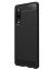 Brodef Carbon Силиконовый чехол для Huawei P30 Черный