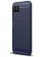 Brodef Carbon Силиконовый чехол для Huawei P40 Lite синий