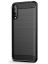 Brodef Carbon Силиконовый чехол для Huawei Y8p черный