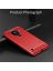 Brodef Carbon Силиконовый чехол для Nokia 1.4 Красный