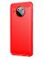Brodef Carbon Силиконовый чехол для Nokia X10 / Nokia X20 Красный