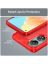 Brodef Carbon Силиконовый чехол для Oppo A78 Красный
