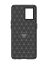 Brodef Carbon Силиконовый чехол для Oppo Reno 7 (4G) Черный