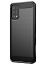 Brodef Carbon Силиконовый чехол для Realme 7 Pro черный