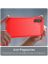 Brodef Carbon Силиконовый чехол для Samsung Galaxy A14 Красный