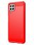 Brodef Carbon Силиконовый чехол для Samsung Galaxy A22 Красный